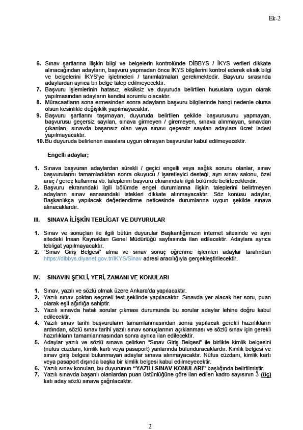 Ünvan Değişikliği (Tekniker) Sınavı