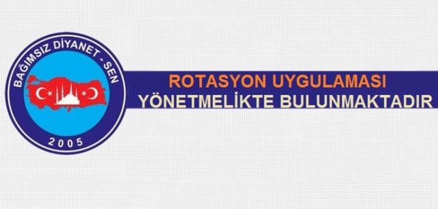 Cami Görevlilerine Rotasyon uygulaması yönetmelikte bulunmaktadır.