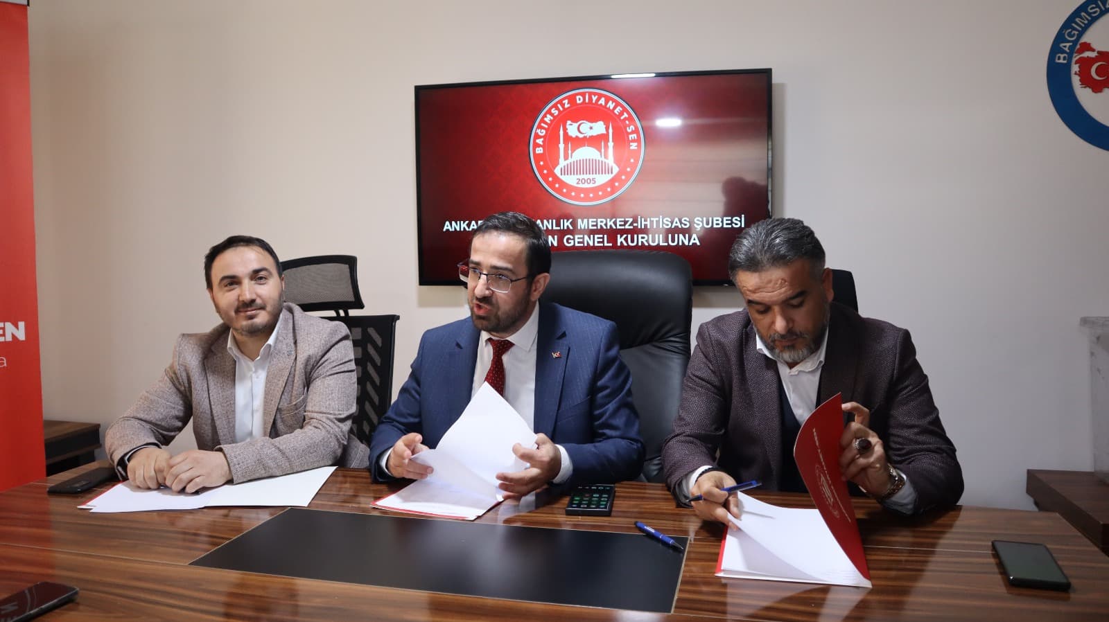 Bağımsız Diyanet-Sen Başkanlık-İhtisas Şubesi seçimleri gerçekleşti.