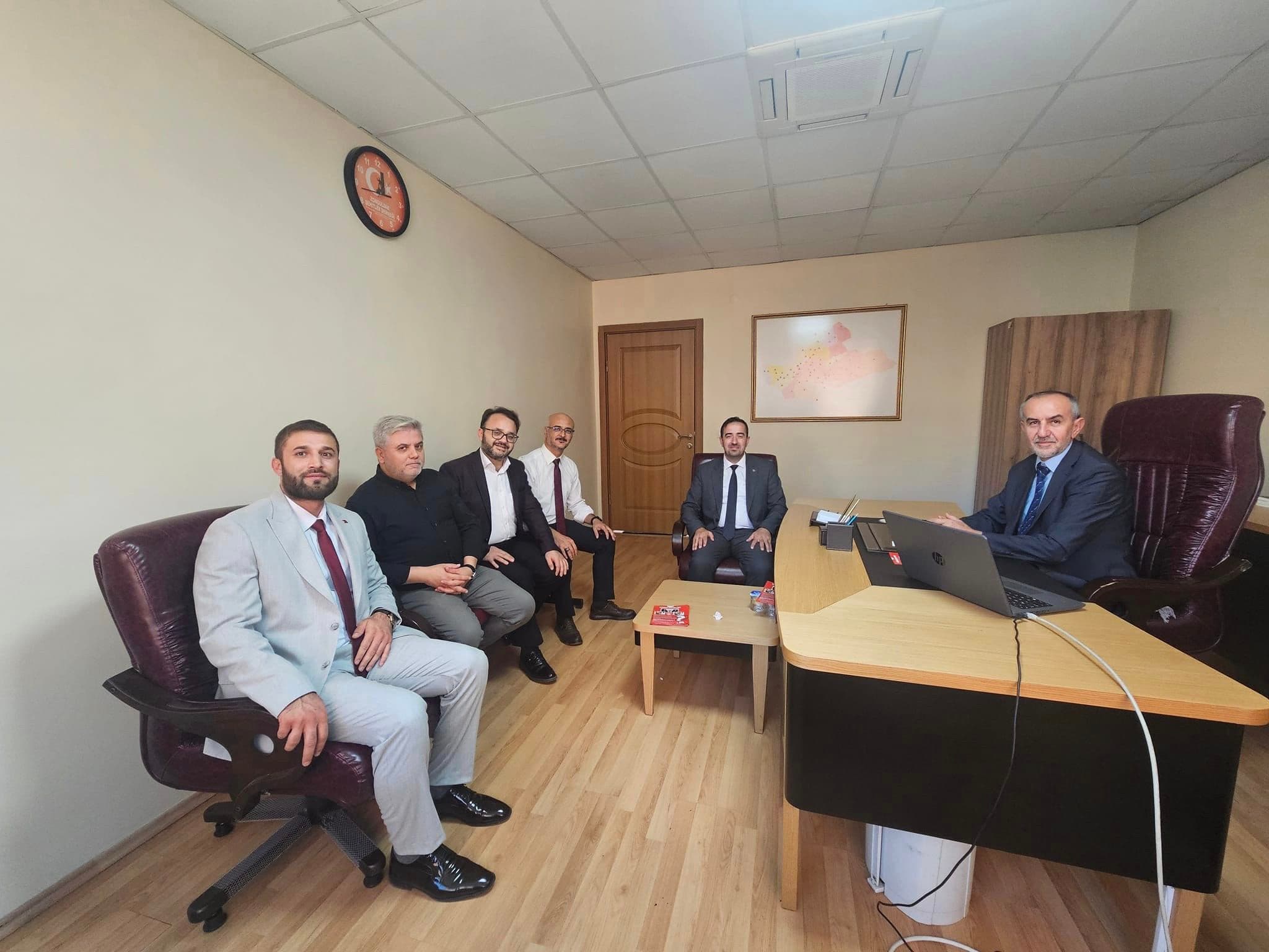 Bağımsız Diyanet-Sen Genel Başkanı Faruk Çetin'den Zonguldak Müftülüklerine Ziyaret