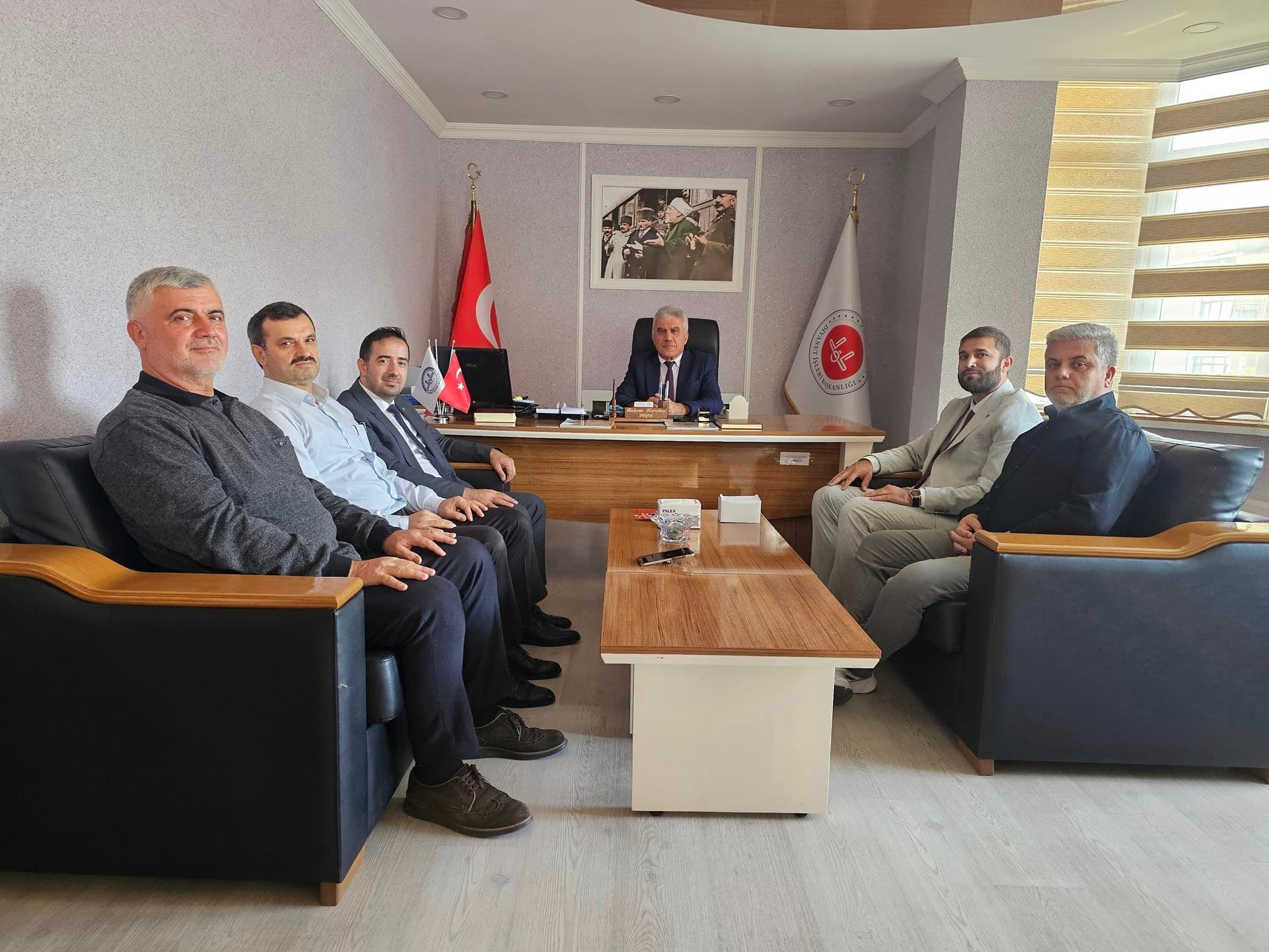 Bağımsız Diyanet-Sen Genel Başkanı Faruk Çetin'den Zonguldak Müftülüklerine Ziyaret