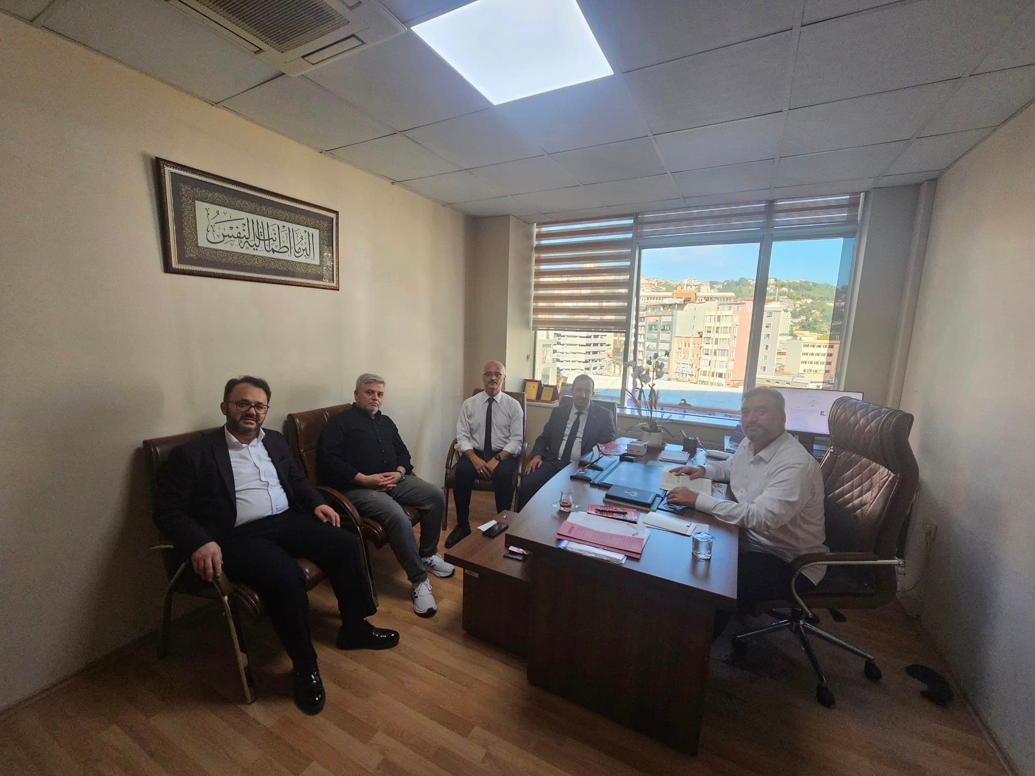 Bağımsız Diyanet-Sen Genel Başkanı Faruk Çetin'den Zonguldak Müftülüklerine Ziyaret