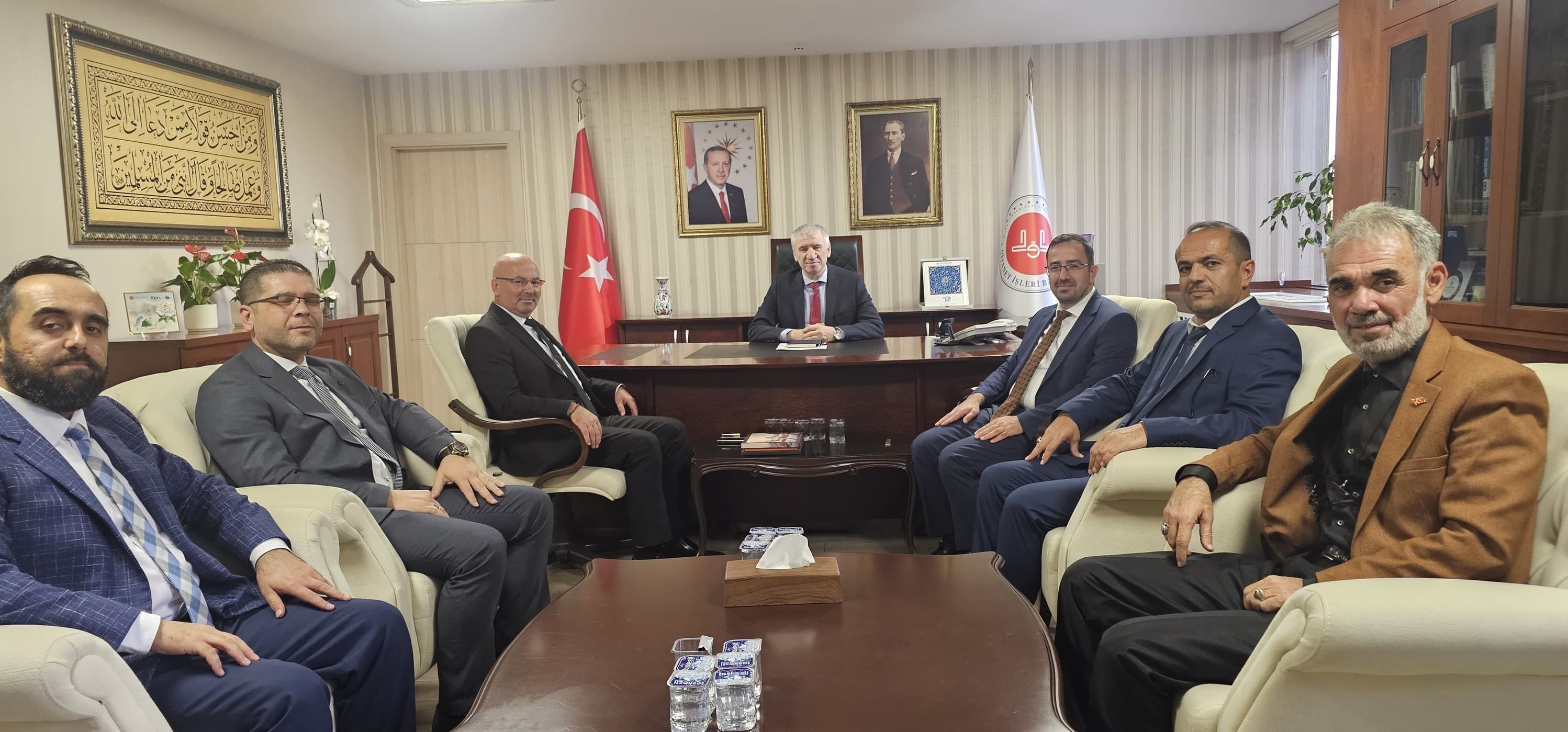 Bağımsız Diyanet-Sen’den Diyanet Üst Düzey Yöneticilerine Ziyaret